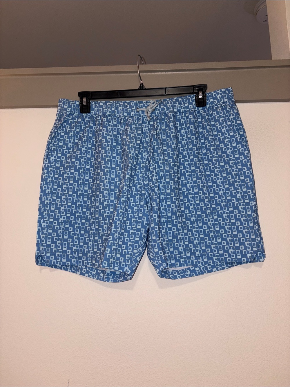 Criquet Men’s Blue Printed Swim Trunks SZ XXL NWT